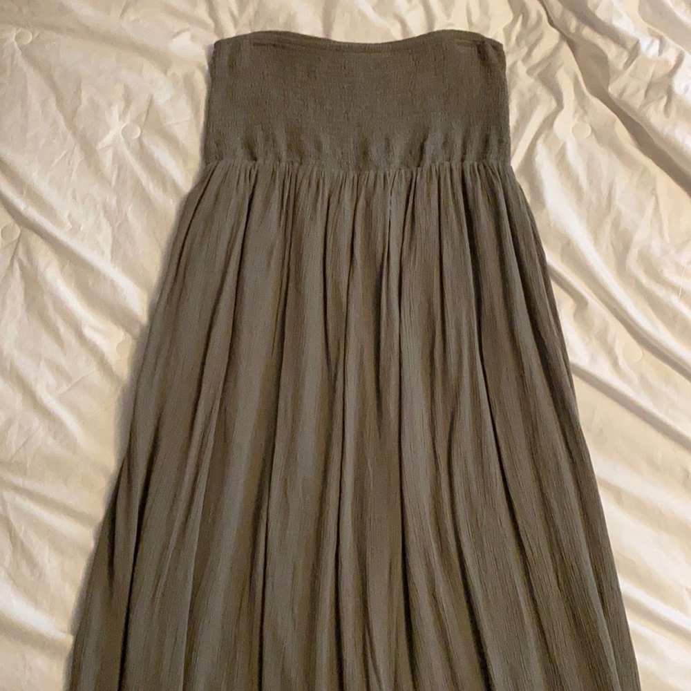 Smock top maxi dress